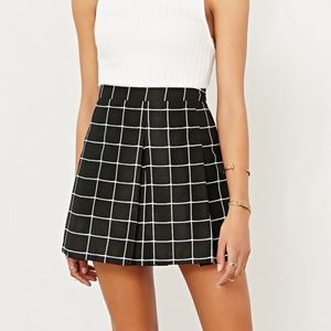Urban Outfitters Silence + Noise Grid Skirt